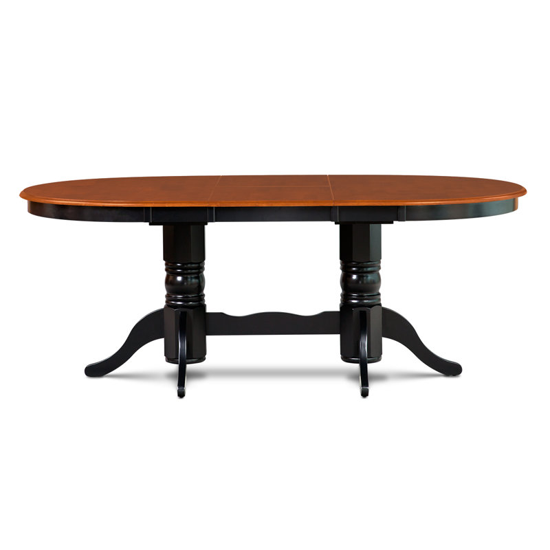 Darby Home Co Inwood Rubberwood Solid Wood Dining Table & Reviews Wayfair